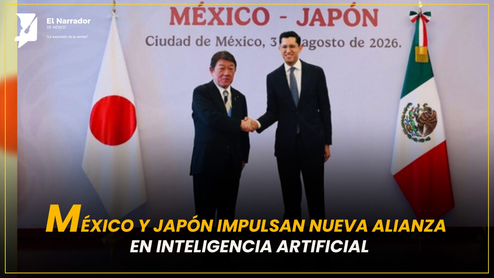 MÉXICO Y JAPÓN IMPULSAN NUEVA ALIANZA EN INTELIGENCIA ARTIFICIAL