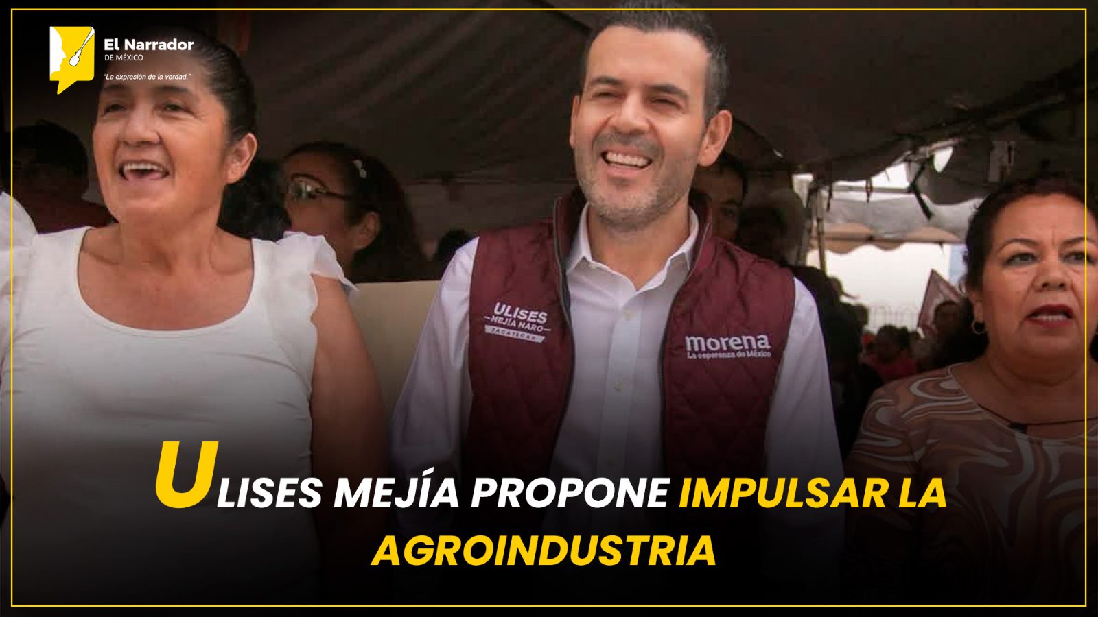 ULISES MEJÍA PROPONE IMPULSAR LA AGROINDUSTRIA