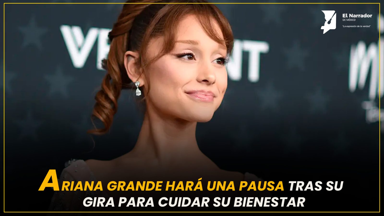 ARIANA GRANDE HARÁ UNA PAUSA TRAS SU GIRA PARA CUIDAR SU BIENESTAR
