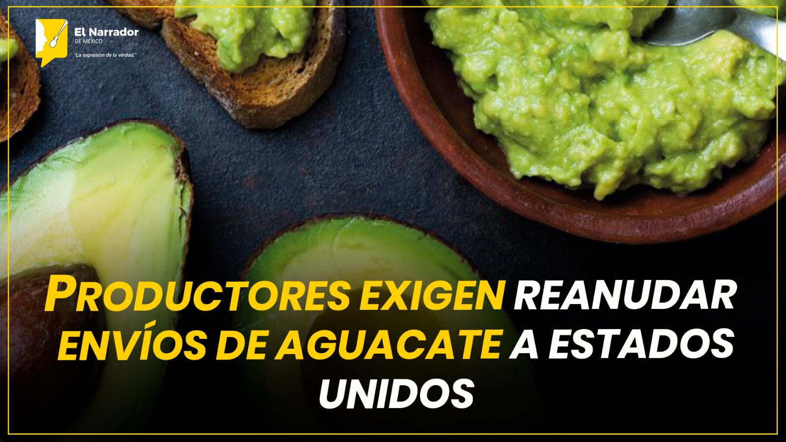 PRODUCTORES EXIGEN REANUDAR ENVÍOS DE AGUACATE A ESTADOS UNIDOS