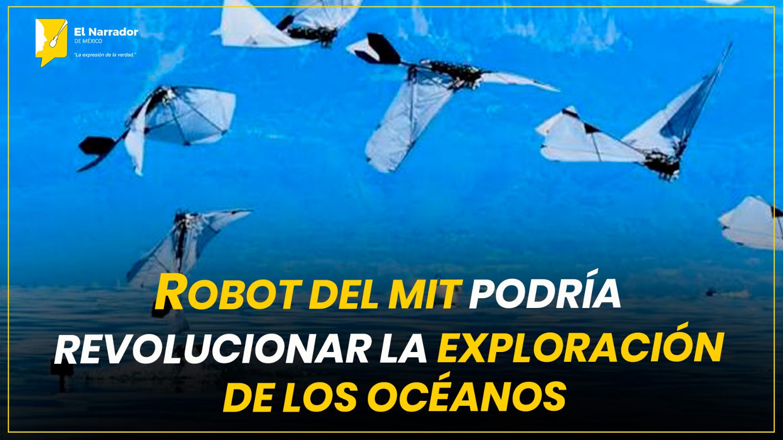 ROBOT DEL MIT PODRÍA REVOLUCIONAR LA EXPLORACIÓN DE LOS OCÉANOS