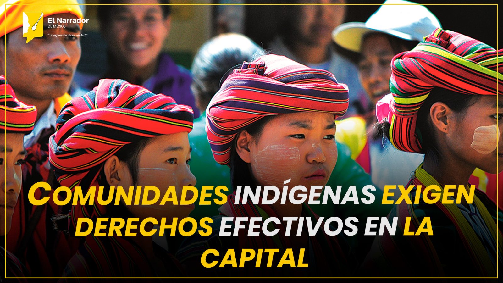 COMUNIDADES INDÍGENAS EXIGEN DERECHOS EFECTIVOS EN LA CAPITAL