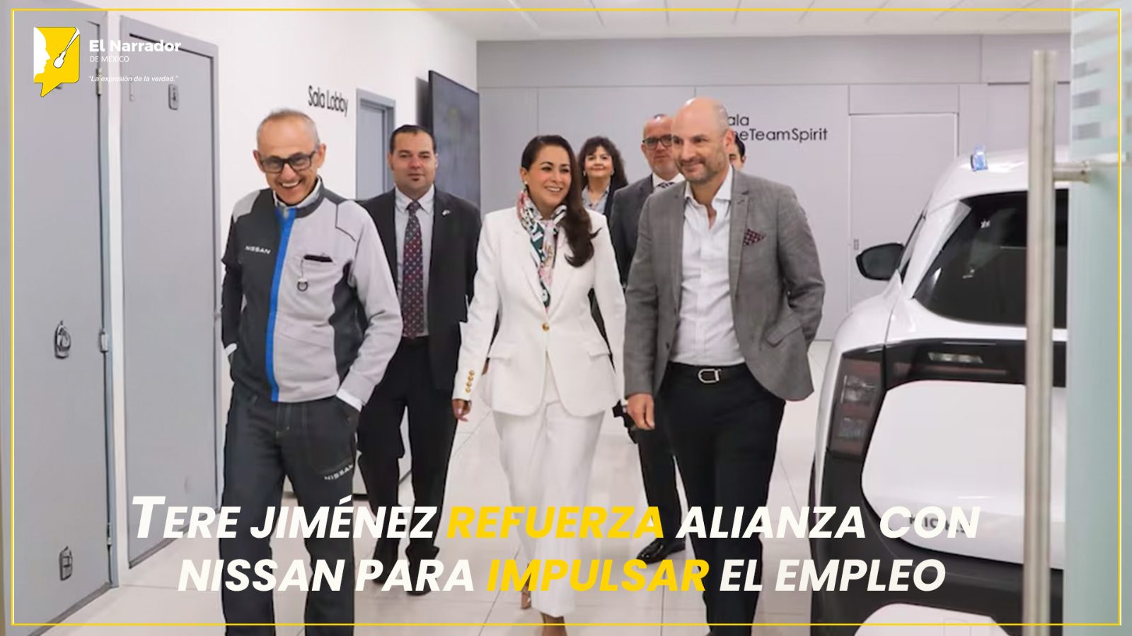 TERE JIMÉNEZ REFUERZA ALIANZA CON NISSAN PARA IMPULSAR EL EMPLEO