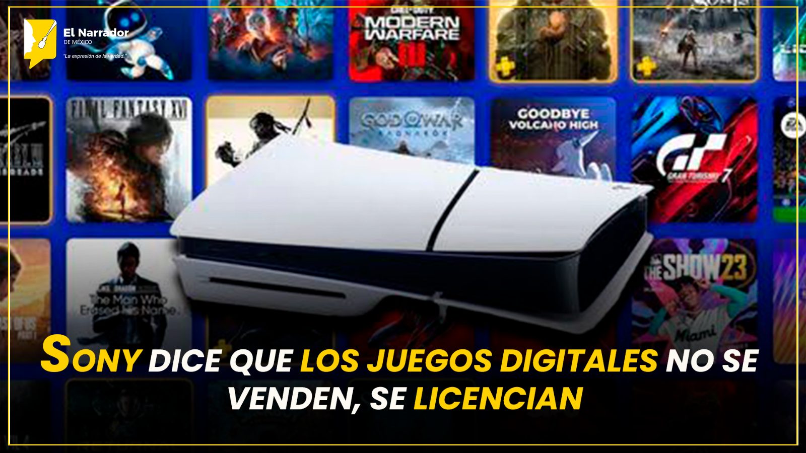 SONY DICE QUE LOS JUEGOS DIGITALES NO SE VENDEN, SE LICENCIAN