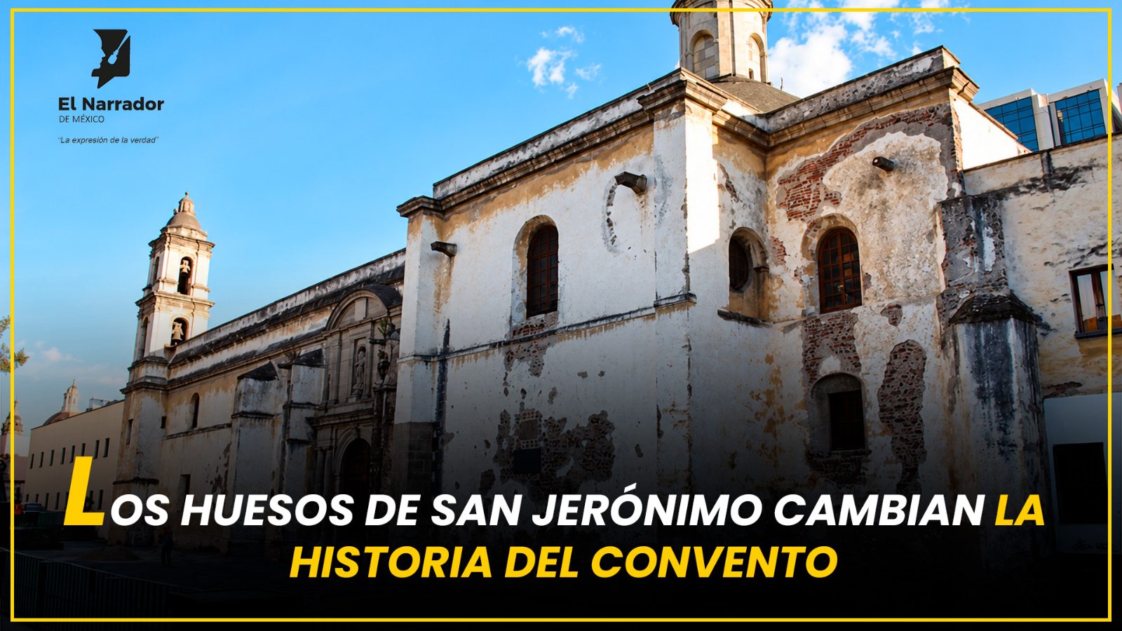 LOS HUESOS DE SAN JERÓNIMO CAMBIAN LA HISTORIA DEL CONVENTO