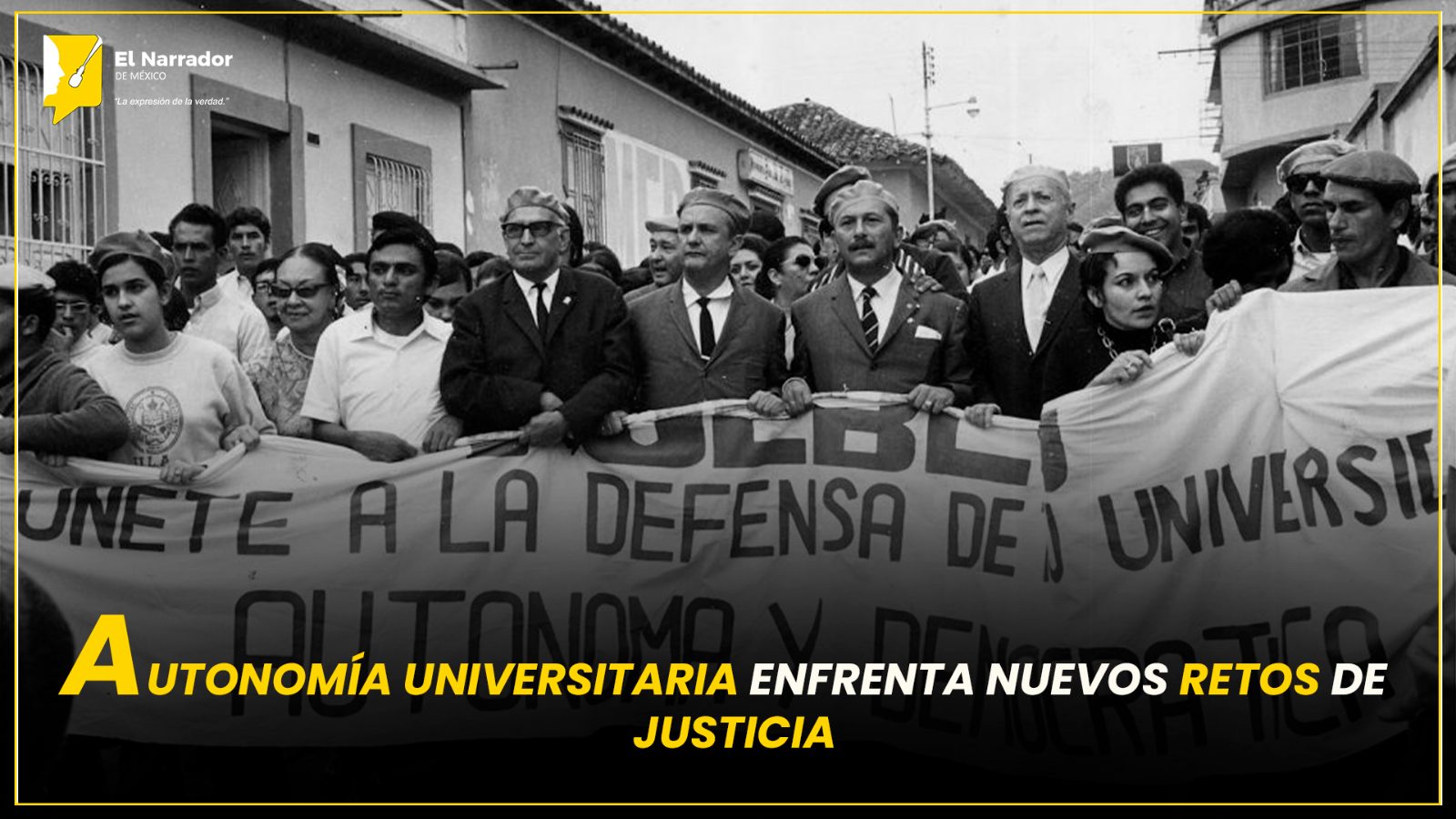 AUTONOMÍA UNIVERSITARIA ENFRENTA NUEVOS RETOS DE JUSTICIA