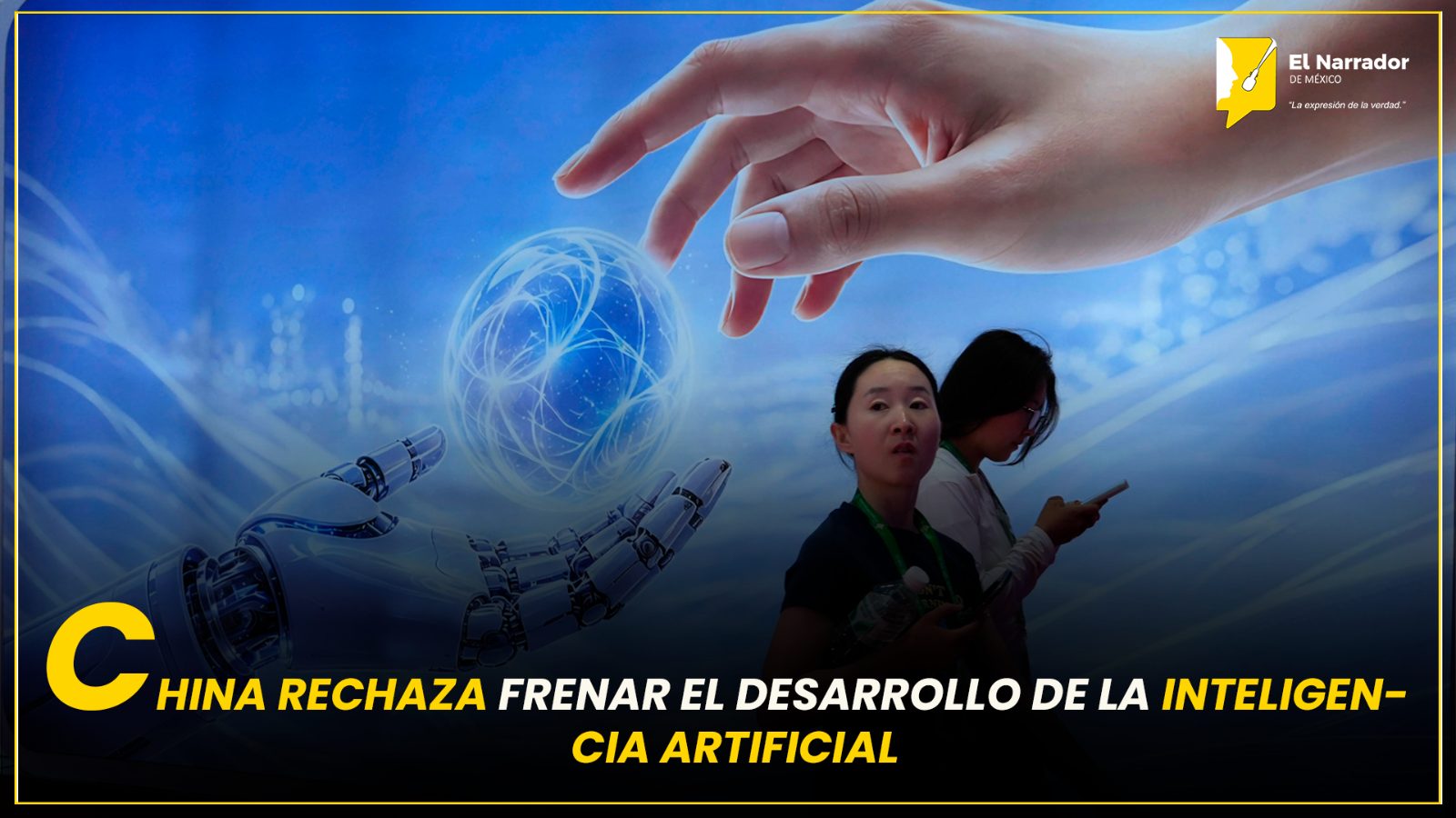 CHINA RECHAZA FRENAR EL DESARROLLO DE LA INTELIGENCIA ARTIFICIAL