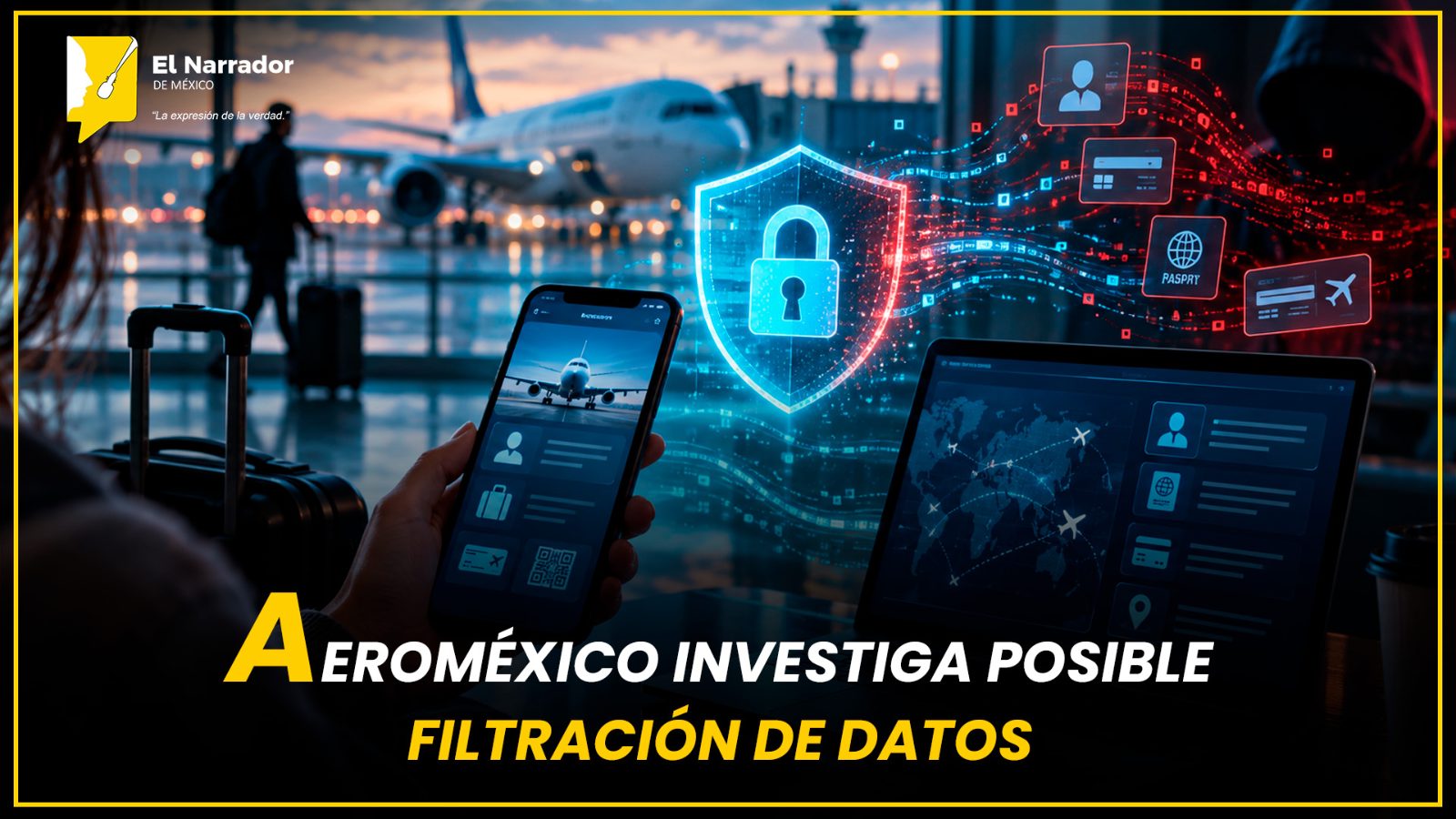 AEROMÉXICO INVESTIGA POSIBLE FILTRACIÓN DE DATOS